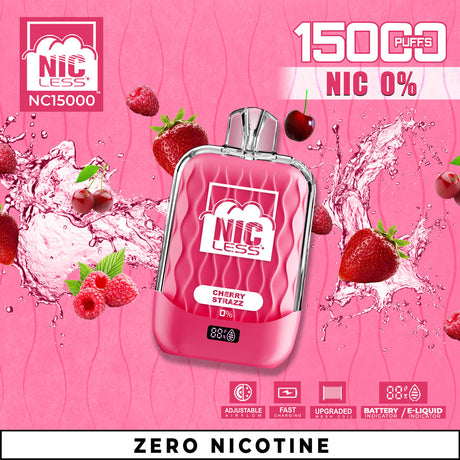 Nic Less NC15000 Zero Nicotine Disposable Vape