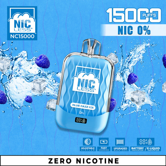 Nic Less NC15000 Zero Nicotine Disposable Vape