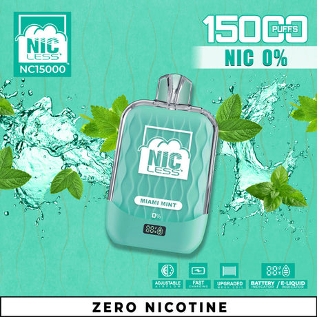 Nic Less NC15000 Zero Nicotine Disposable Vape