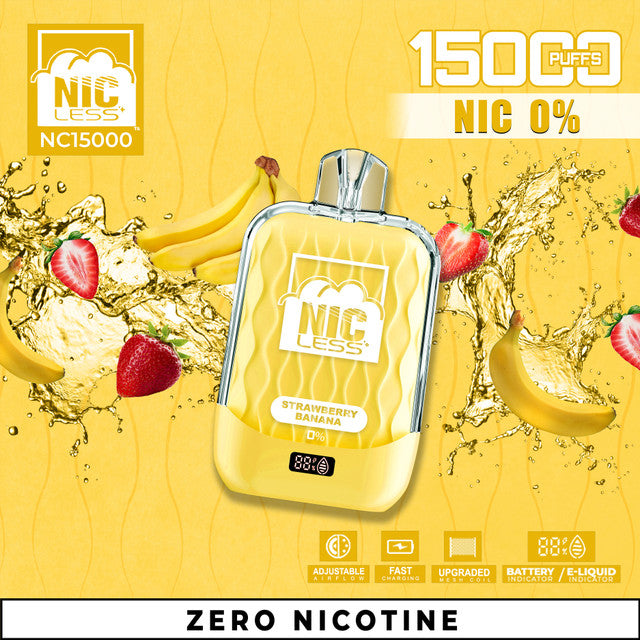 Nic Less NC15000 Zero Nicotine Disposable Vape