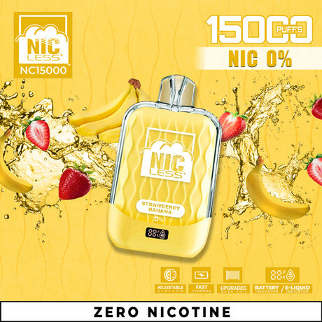 Nic Less NC15000 Zero Nicotine Disposable Vape