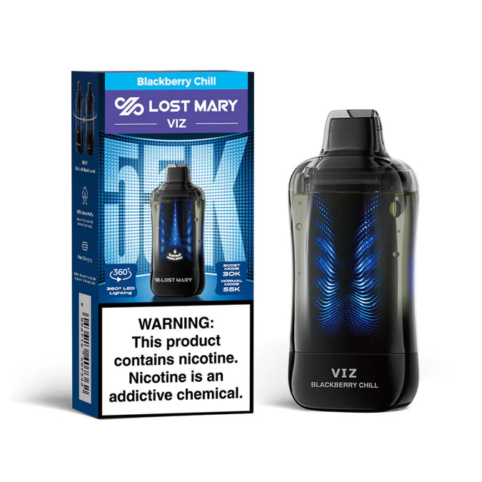 Lost Mary VIZ 55k Disposable Vape - Blackberry Chill