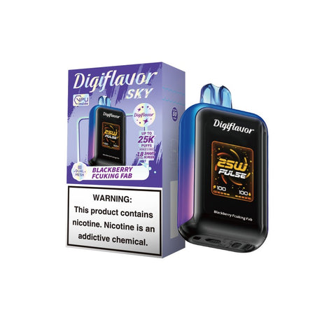 Digi Flavor 25k Disposable - Blackberry Fcuking Fab
