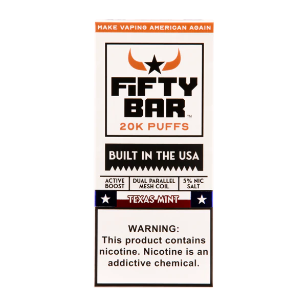 Fifty Bar 20K Disposable  - Texas Mint