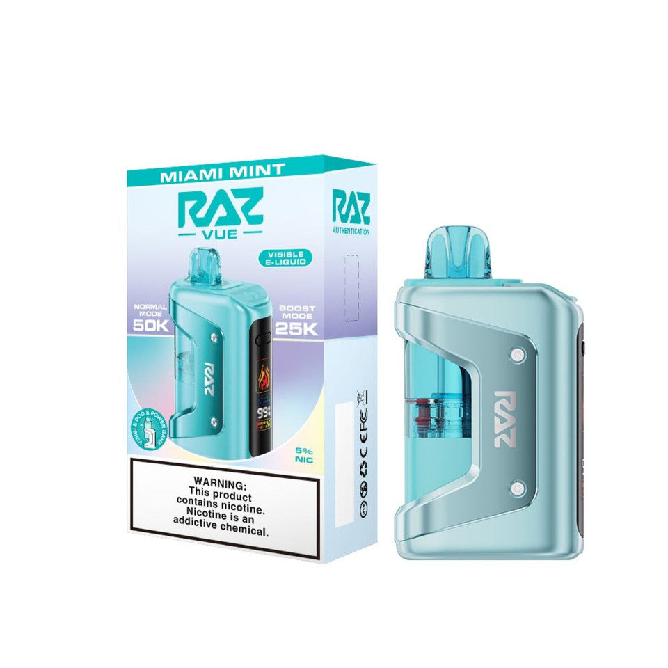 RAZ VUE 50k Disposable Kit - Miami Mint
