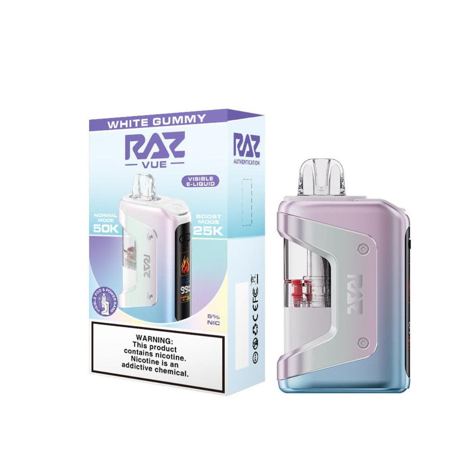 RAZ VUE 50k Disposable Kit - White Gummy