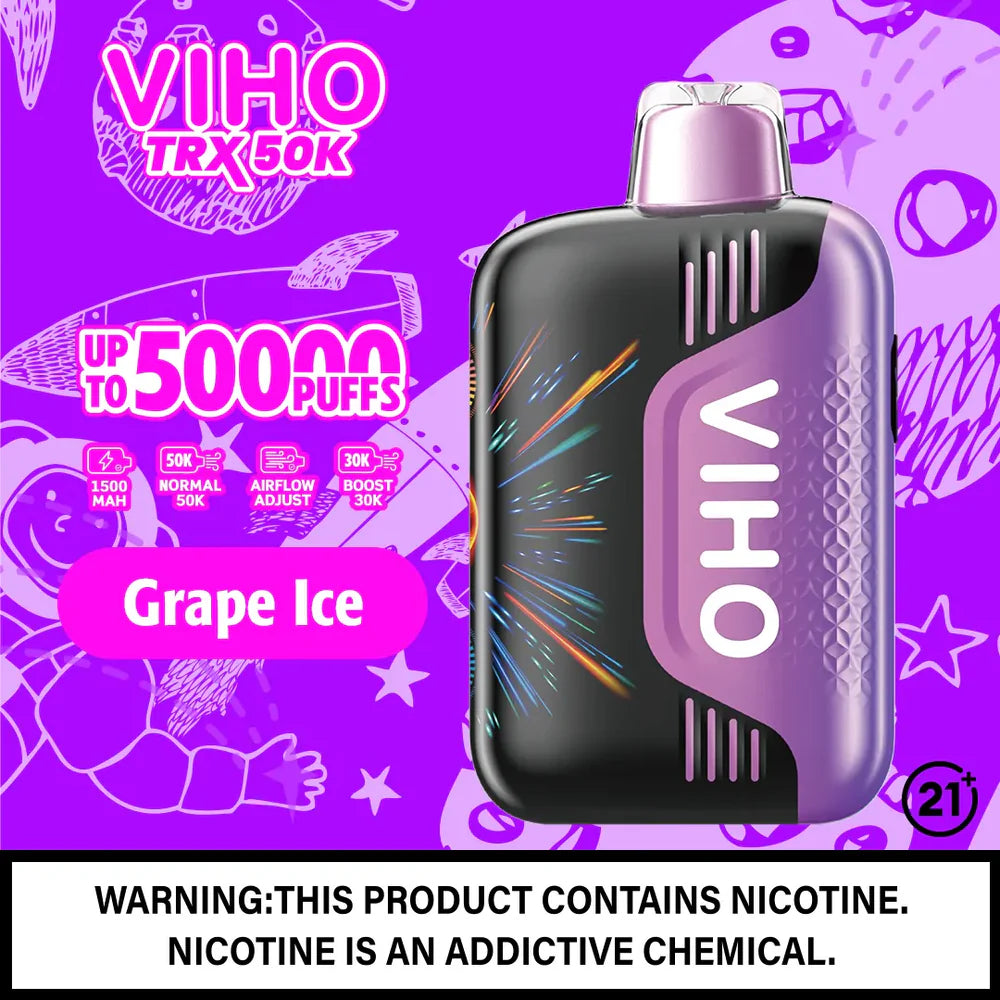 VIHO TRX 50k Vape - Grape Ice
