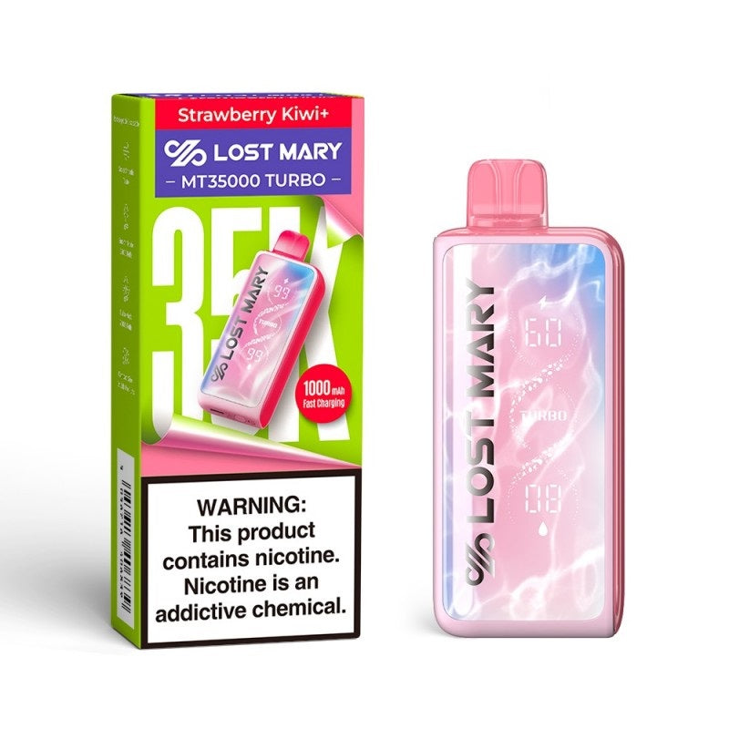 Lost Mary MT35000 Turbo Disposable Vape - Strawberry Kiwi +