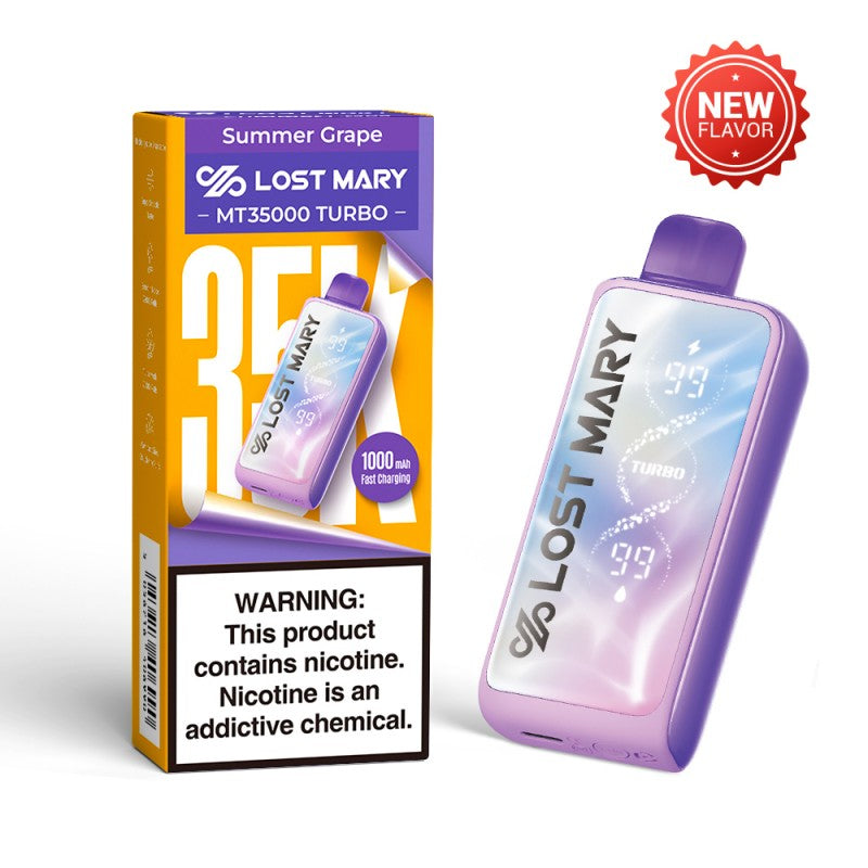 Lost Mary MT35000 Turbo Disposable Vape - Summer Grape