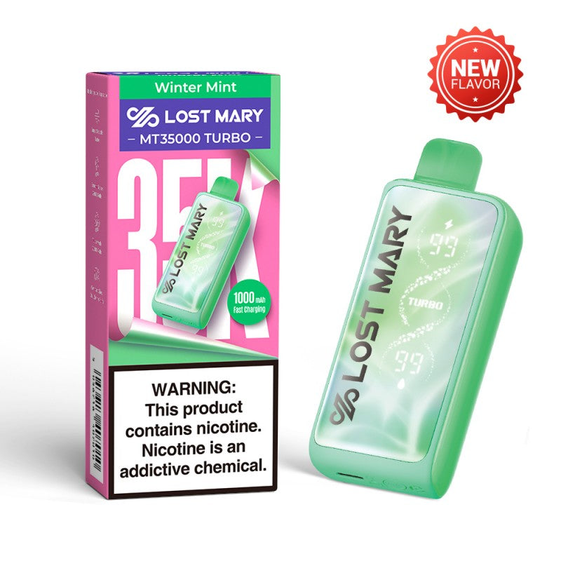 Lost Mary MT35000 Turbo Disposable Vape - Winter Mint
