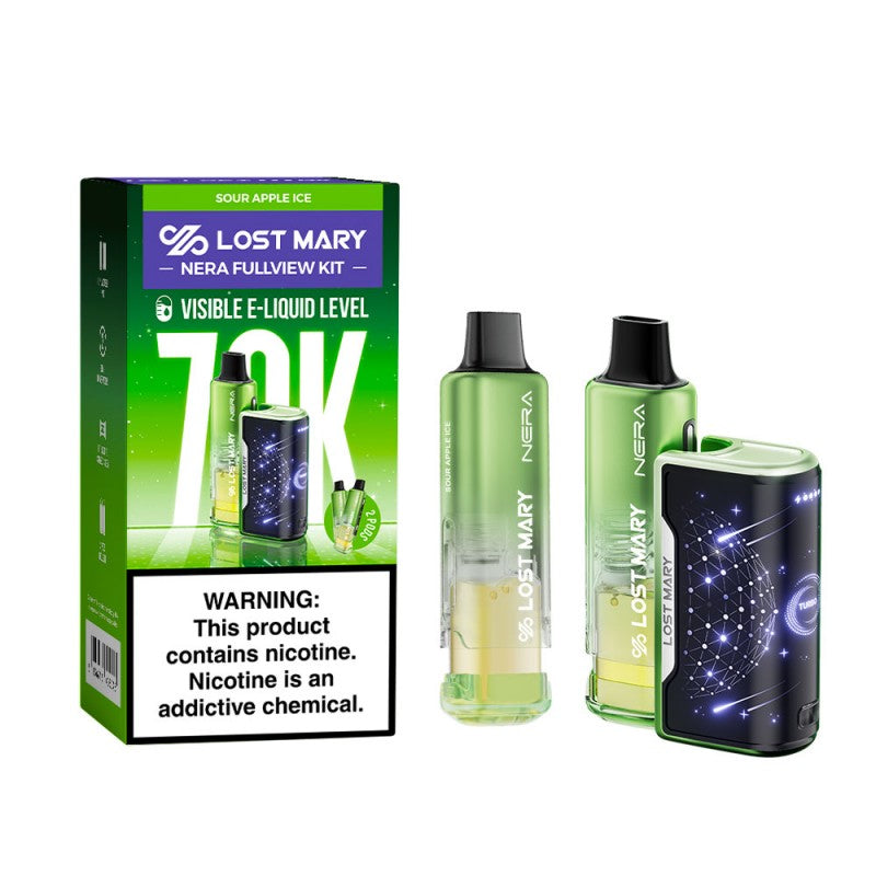 Lost Mary Fullview 70k Kit - Sour Apple Ice