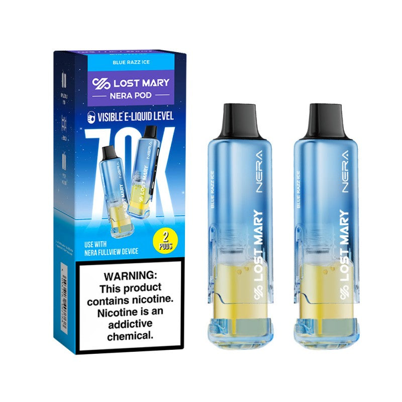 Lost Mary NERA 70k Replacement Pod - Blue Razz Ice