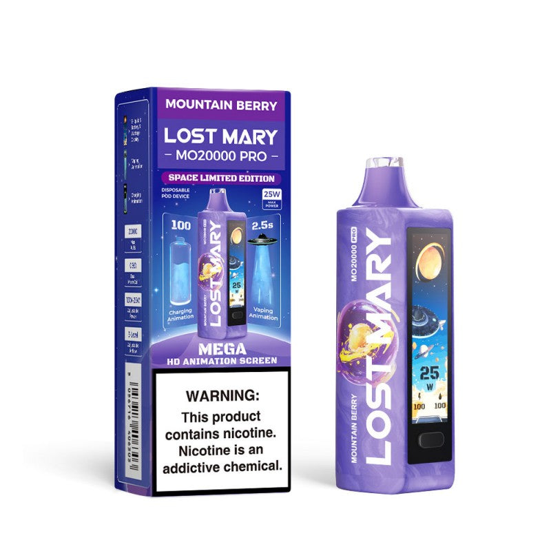 Lost Mary MO PRO Vape - Mountain Berry