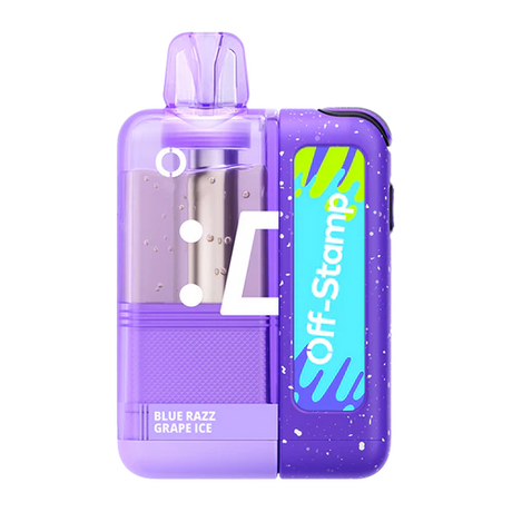 Off-Stamp X-Cube 35k Crystal Kit - Blue Razz Grape Ice