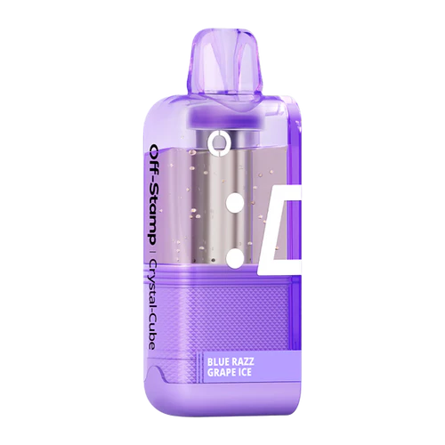 Off-Stamp X-Cube 35k Crystal Pod - Blue Razz Grape Ice