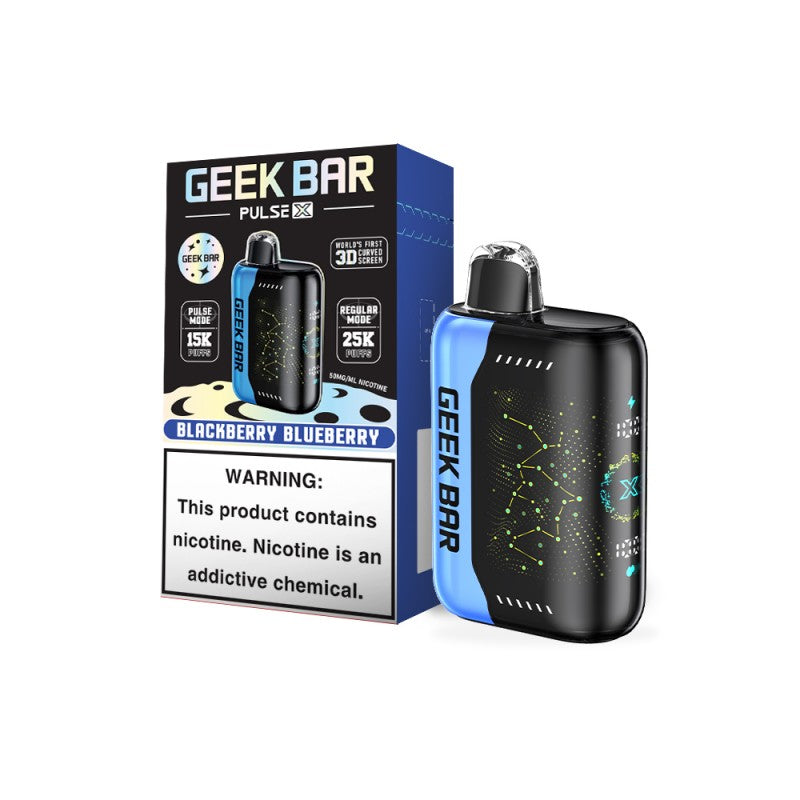 GEEK BAR PULSE X - Blackberry Blueberry