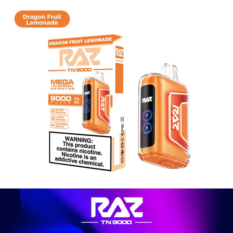 RAZ Vape TN9000 - Dragon Fruit Lemonade