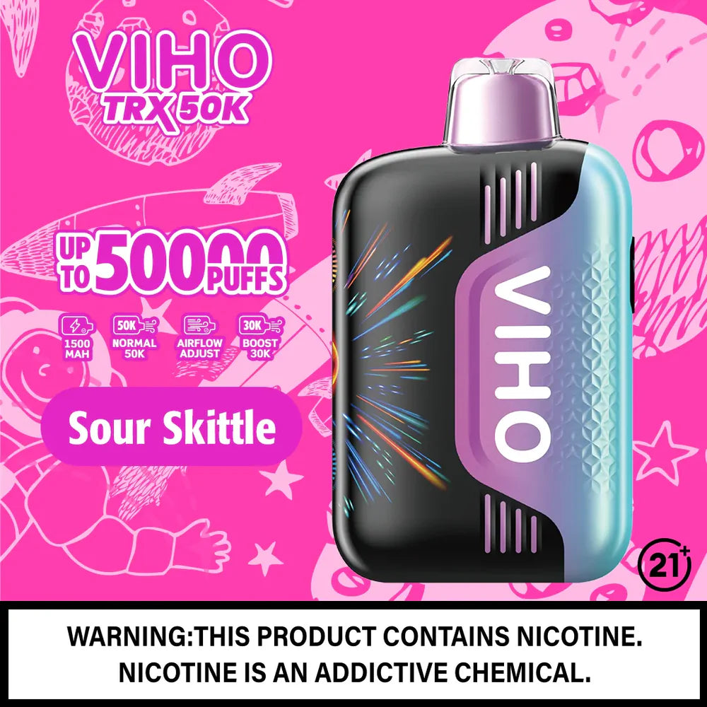 VIHO TRX 50k Vape - Sour Skittle