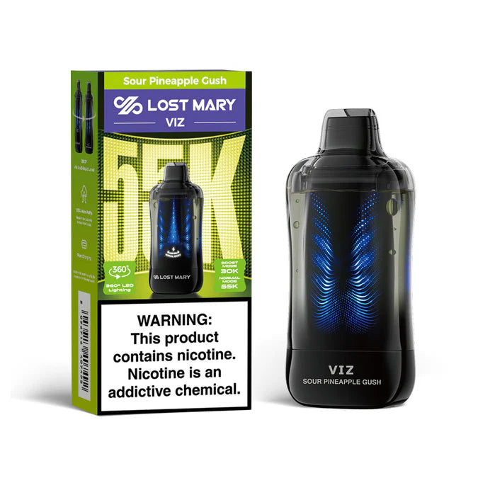 Lost Mary VIZ 55k Disposable Vape - Sour Pineapple Gush