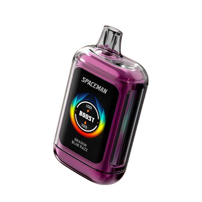 Spaceman Curve 18K Vape - Dragon Blue Razz