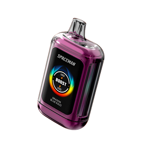 Spaceman Curve 18K Vape - Dragon Blue Razz