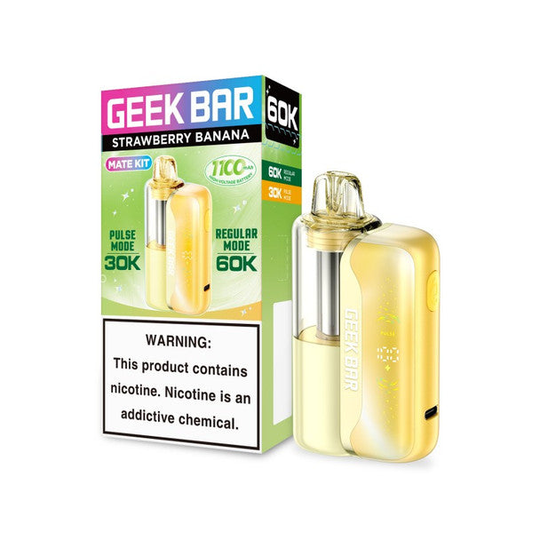 GEEK BAR MATE 60k Disposable KIT - Strawberry Banana
