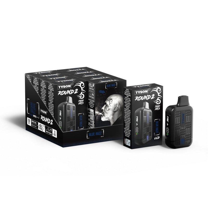 Tyson 2.0 Round 2 Disposable Vape - Blue Razz