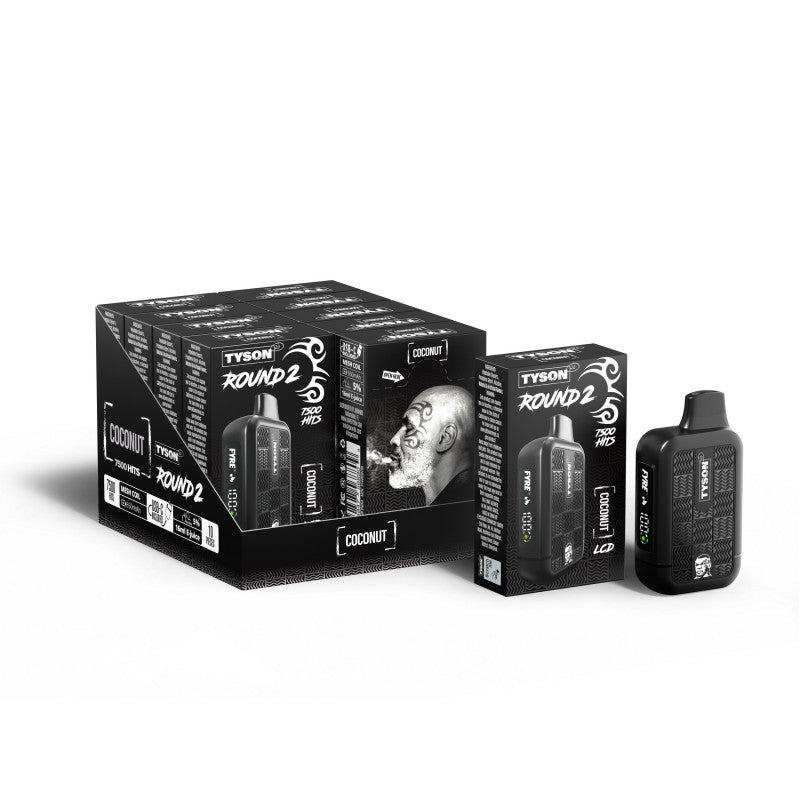 Tyson 2.0 Round 2 Disposable Vape - Coconut