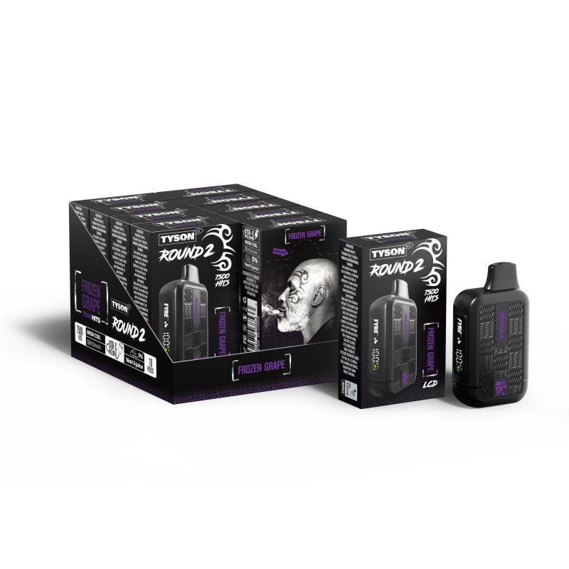 Tyson 2.0 Round 2 Disposable Vape - Frozen Grape