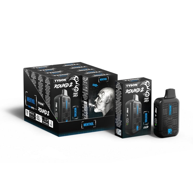 Tyson 2.0 Round 2 Disposable Vape - Menthol