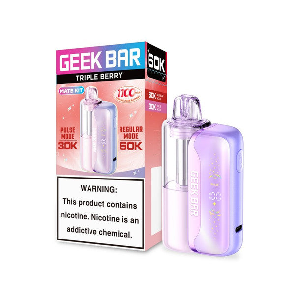 GEEK BAR MATE 60k Disposable KIT - Triple Berry