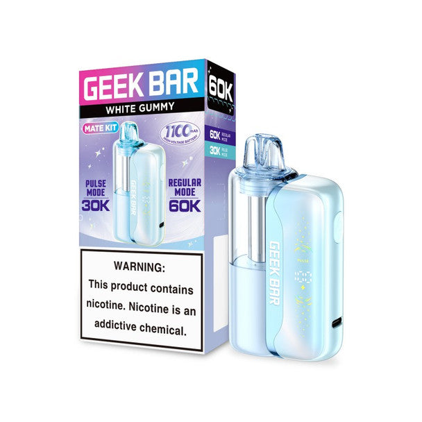 GEEK BAR MATE 60k Disposable KIT - White Gummy