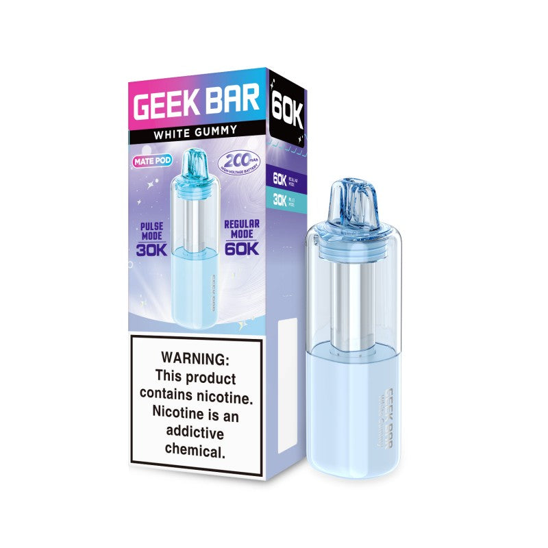 Geek Bar MATE 60k Replacement Pod - White Gummy