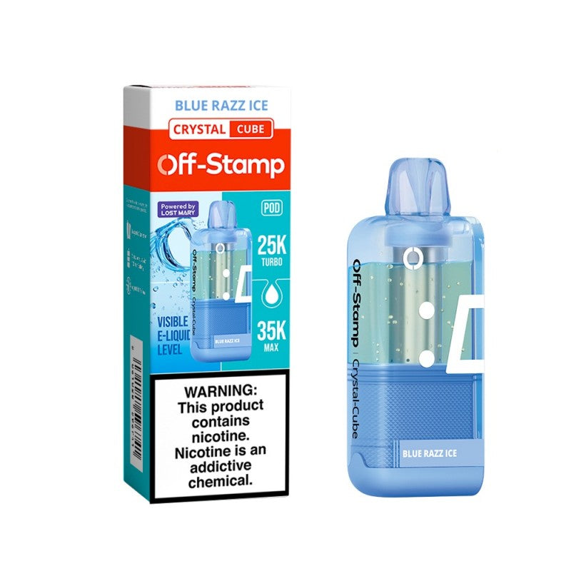 Off-Stamp X-Cube Crystal POD - Blue Razz Ice