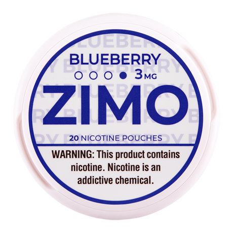 ZIMO Pouches Blueberry 3mg