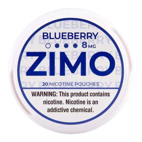 ZIMO Pouches Blueberry - 3mg