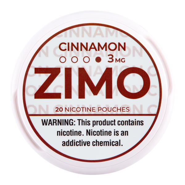ZIMO Pouches Cinnamon - 3mg