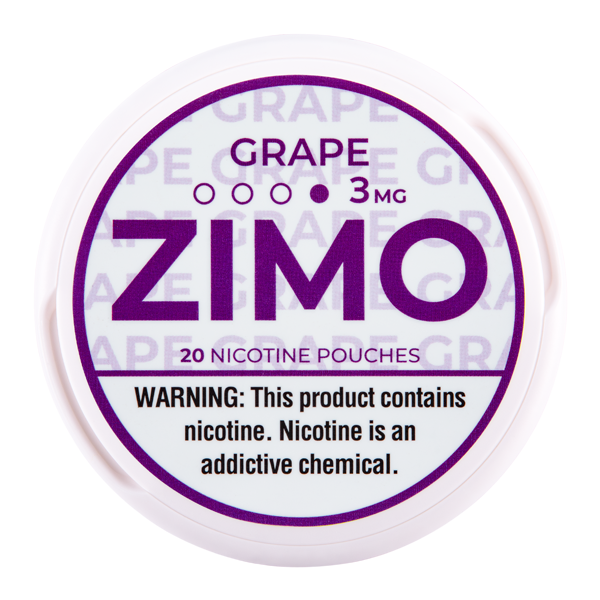 ZIMO Pouches Grape - 3mg