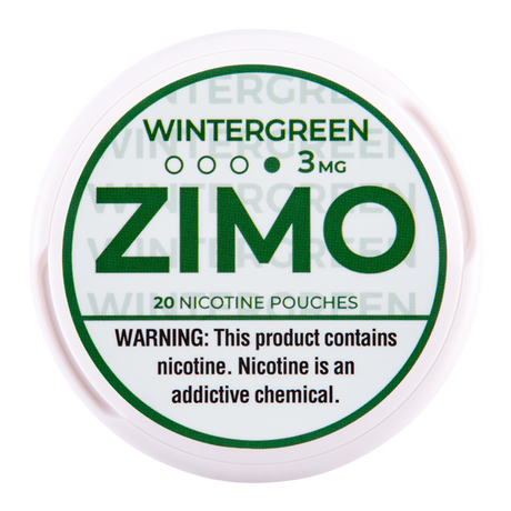 ZIMO Pouches Wintergreen - 3mg
