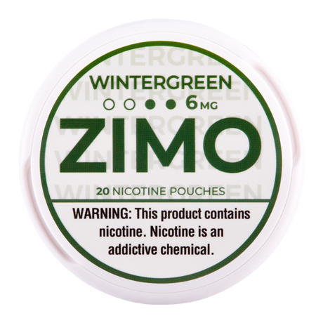 ZIMO Pouches Wintergreen - 6mg