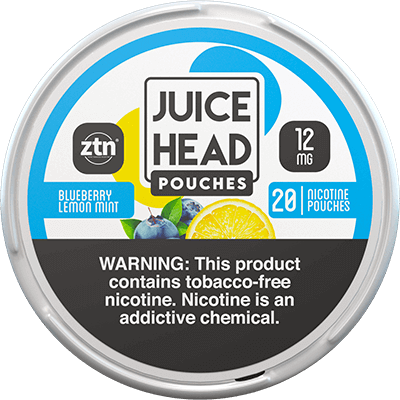 Juice Head 12mg Nicotine Pouches - Blueberry Lemon Mint