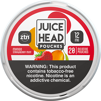 Juice Head 12mg Nicotine Pouches - Mango Strawberry Mint