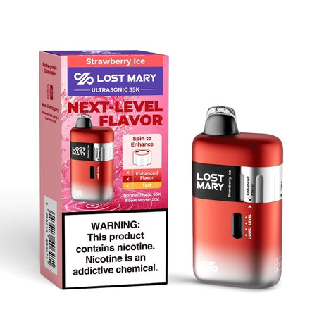 Lost Mary Ultrasonic 35k Vape - Strawberry Ice