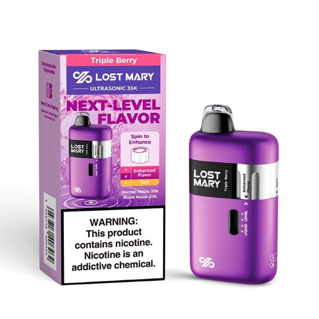 Lost Mary Ultrasonic 35k Vape - Triple Berry