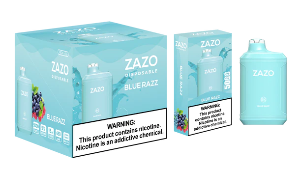 ZAZO 5000 Blue Razz