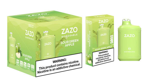 ZAZO 5000 Sour Green Apple