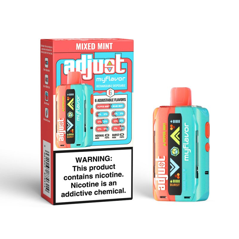 Adjust MyFlavor 40k Vape - Mixed Mint