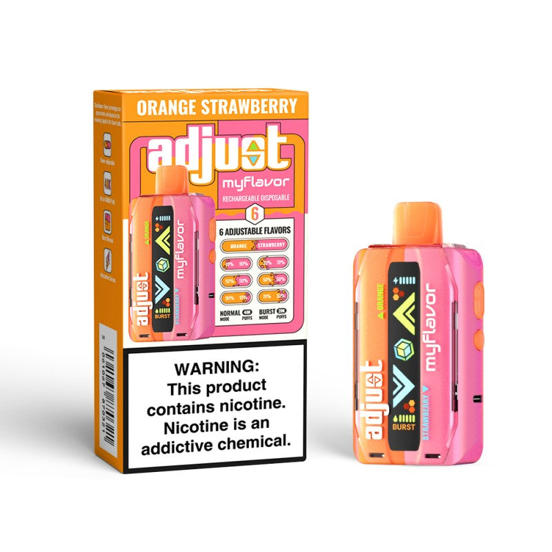 Adjust MyFlavor 40k Vape - Orange Strawberry