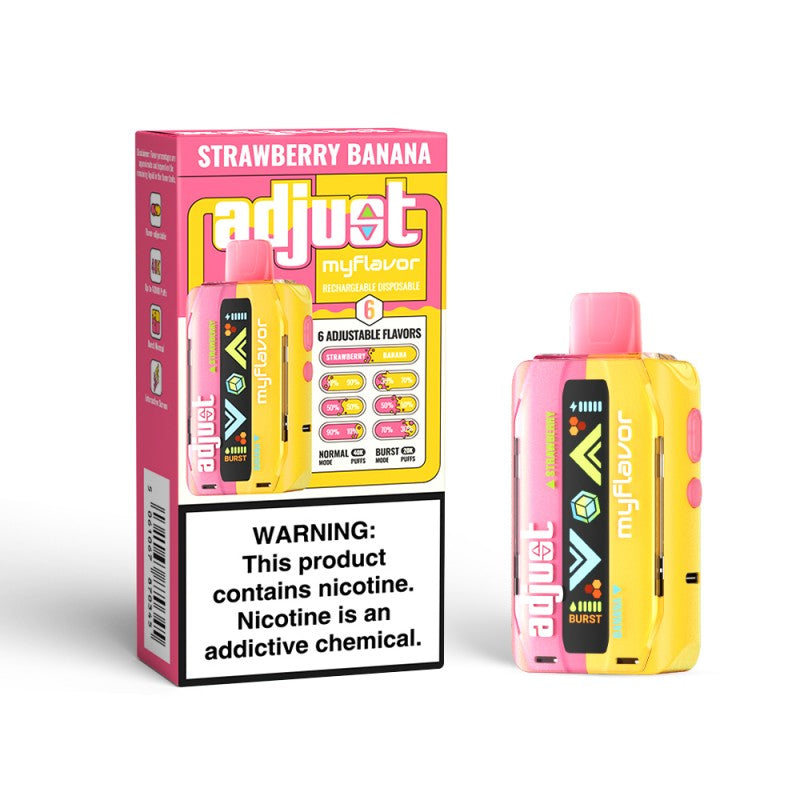 Adjust MyFlavor 40k Vape - Strawberry Banana