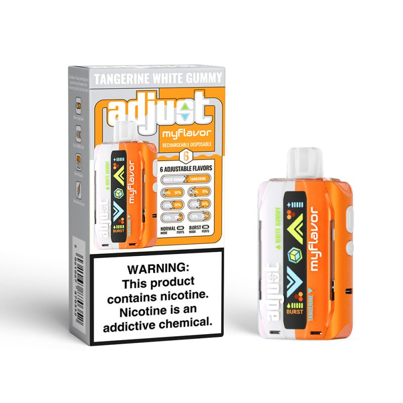 Adjust MyFlavor 40k Vape - Tangerine White Gummy